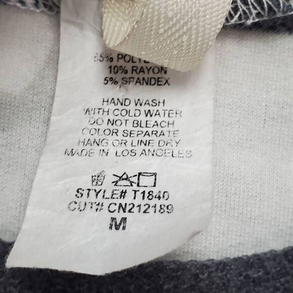 Lily Pad Medium Gray/White Stripe Top - Picture 8 of 9